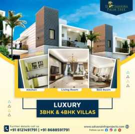 3BHK and 4BHK villas near Sudireddypalli Road || S, Kurnool