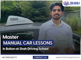 Learn Manual Car Driving Lesson in Bolton | Shah D, Bolton
