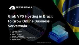 Grab VPS Hosting in Brazil - Serverwala, Acrelandia