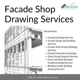 Facade Shop Drawing Services in Auckland., Auckland