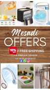 Mesadi Offers on Home & Kitchen Accessories , $ 10