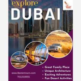 Get our romantic Dubai Honeymoon Packages Book Now, Delhi