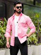 Stylish Pink Overshirts: Elevate Your Wardrobe , ₹ 1,349