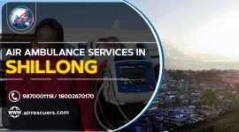 Air Ambulance Services In Shillong , Amarkantak
