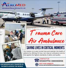 Aeromed Air Ambulance Service in Kolkata – Arrival, Kolkata