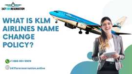 What is KLM Airlines Name Change Policy?, New York
