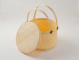 Handwoven Bamboo Basket for Sale, $ 30