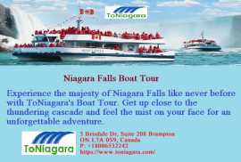 Niagara Falls Boat Tour | ToNiagara, Brampton