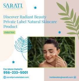 Private Label Natural Skin Care Products, $ 