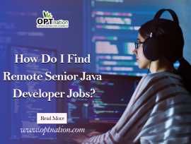 How do I find remote Senior Java developer jobs?, Dallas