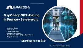 Buy Cheap VPS Hosting in France - Serverwala, Achenheim