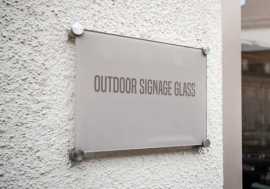 Weatherproof Your Message with Acrylic Signs, Woburn