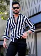 Shop Premium Striped Cotton Shirt For Men, ₹ 999