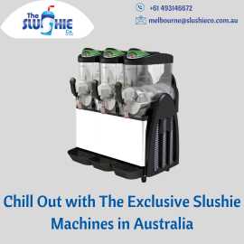 Chill Out with The Exclusive Slushie Machines in A, Melbourne