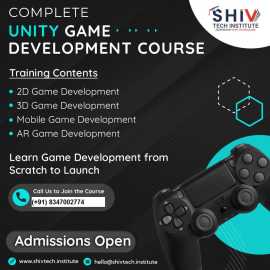 Best Unity Development Course in Ahmedabad, Ahmedabad