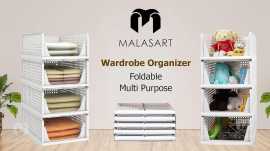 Malasart Wardrobe Organizer for clothes - Multi pu, ₹ 1,179