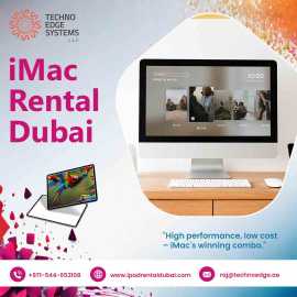 iMac Rental Dubai Deals for Creative Professionals, Dubai