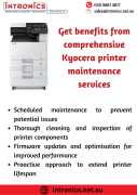 Get benefits from comprehensive Kyocera printer ma, Wantirna South
