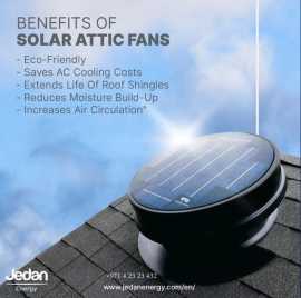 Installation of Solar-Powered Attic Fans in Your H, Dubai