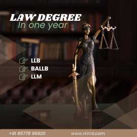 LAW DEGREE IN ONE YEAR | DISTANCE EDUCATION, Ghaziabad