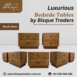 Luxurious Bedside Tables by Bisque Traders, $ 