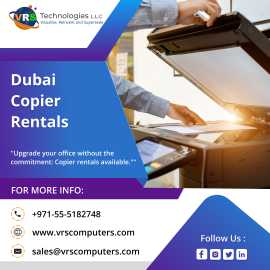 Where Can You Find Best Copier Rentals in Dubai?, Dubai