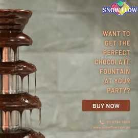 Explore the Chocolate Fountain Machine for Sale, Melbourne