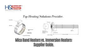Mica Band vs. Immersion Heaters: Supplier Comparis, $ 0