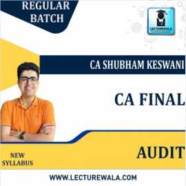 shubham keswani Audit Classes from Lecturewala, Jodhpur