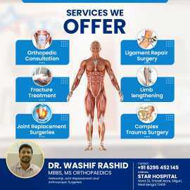 Dr. Washif Rashid - Orthopedic Doctor in Siliguri, Siliguri