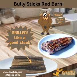 Bully Sticks Red Barn at Resnoable Price - DogChit, Somers