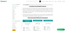SynZeal provides high-quality Levothyroxine Reference Standard, pharmacopeial and non-pharmacopeial impurities, degradants, and stable isotope products.