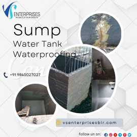 Expert Sump Water Tank Waterproofing Services in B, Bengaluru