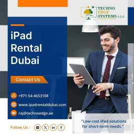 Empower Your Events with iPad on Rent Dubai, Dubai