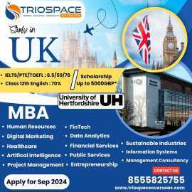 Study in UK - Triospace Overseas, Hyderabad