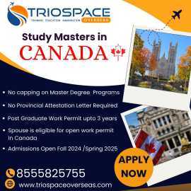 Study in Canada - Triospace Overseas, Hyderabad