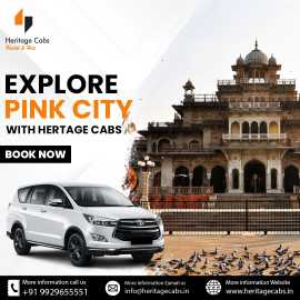 Book innova car rental in jaipur - heritage cabs, Jaipur