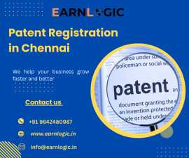 Patent Registration in Chennai online - Earnlogic, Chennai