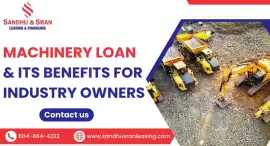 Machinery Loan & Its Benefits For Industry Own, Abbotsford