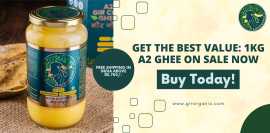 Get the Best Value: 1kg A2 Ghee On Sale Now - Buy , Surat