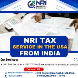 NRI Tax, TDS, ITR management for NRI in USA , Delhi