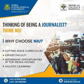 Pursue Masters in Journalism at Noida , Noida