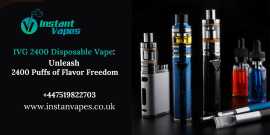 IVG 2400 Offers Premium Flavors & Up to 2400 P, £ 14