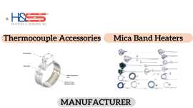 Mica Band Heaters & Thermocouple Accessories., Brampton