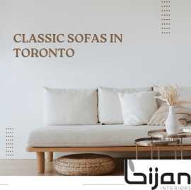 Classic Sofas in Toronto: Bijan Interiors Offers , $ 1