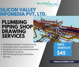 Plumbing Piping Shop Drawing Services , New York
