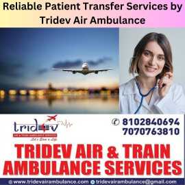 Quick and Safe Transfer by Tridev Air Ambulance, Kolkata