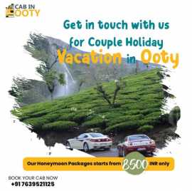 Ooty Tour Package For Couple- Cabinooty  