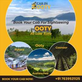 Ooty Cabs For Sightseeing- Cabinooty  