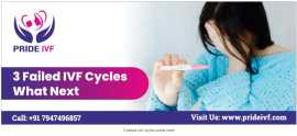 3 Failed IVF Cycles? What Next?, New Delhi